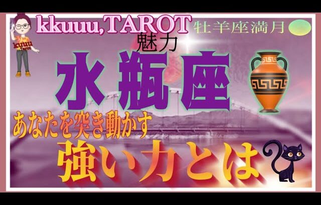 バランスを取ること⚖水瓶座♒さん【牡羊座満月🌕〜あなたを突き動かすパワーとは⁉️】#2024 #星座別 #タロット占い