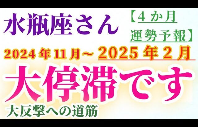 【水瓶座】 2024年11月から2025年2月までのみずがめ座の運勢。星とタロットで読み解く未来 #水瓶座 #みずがめ座