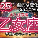 [乙女座2025年]永久保存版⭐️愛，愛，自己愛[宇宙からのメッセージ]Virgo♍️