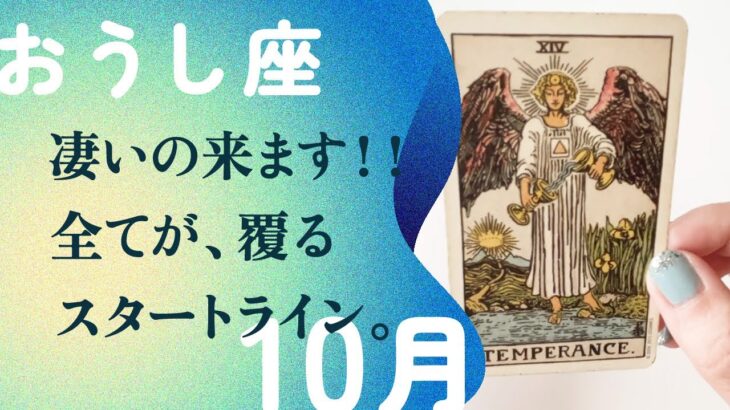 神運気の前兆！！マルっと生まれ変わる好転期。【10月の運勢　牡牛座】