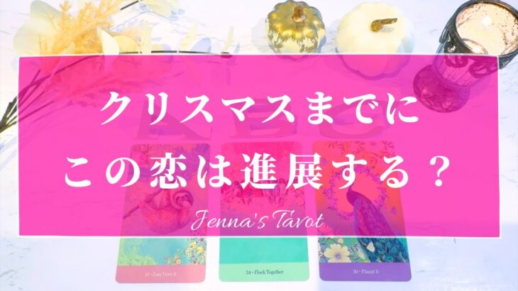 怖いくらい当たる😳【恋愛💕】クリスマスまでにこの恋は進展する？【タロット🔮オラクルカード】片思い・復縁・音信不通・疎遠・浅い関係・複雑恋愛・あの人の気持ち・本音・恋の行方・未来・カードリーディング