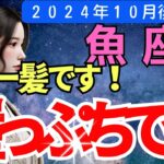 【魚座】2024年10月後半うお座の運勢｜信頼関係が崩れる？ 10月後半の重要な選択とは。