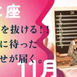 間違いないよ、革命期だ！！一気に突き抜ける最強運来る。【11月の運勢　蟹座】