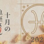 【魚座さん♑︎】2024年10月の星座リーディング🌸🕊️