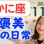 【かに座】ご褒美の日常✨金運好調✨ホッと一息ついて、目の前のことに集中するとき／占星術でみる11月の運勢と意識してほしいこと