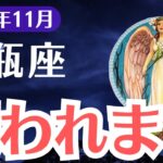 【水瓶座】2024年11月みずがめ座の運命が急展開！努力がついに報われる時がきた！タロット＆星座で徹底鑑定