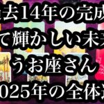 ついに成功！そして明るい未来へ！うお座さん2025年の全体運。Finally successful! And to a bright future! Pisces luck in 2025.