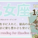 【乙女座♍️】2024年11月の運勢🌟真の自由を手に入れて、最高の未来へ！情熱のままに愛も豊かさも受けとって♡🌟