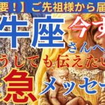 【牡牛座♉️】【御先祖様💐】🌈🌟今すぐ見て‼️御先祖様に期待されてますよ❤️緊急メッセージ🌟🌈