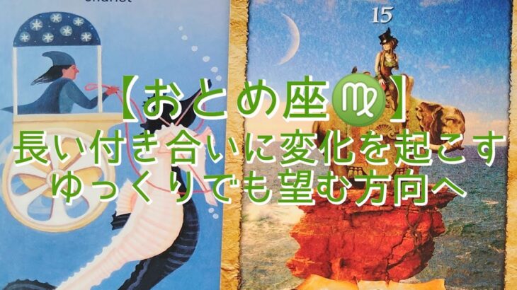 【おとめ座♍】〜身の周りで起こる小さな幸せ〜　長い付き合いに変化を起こす　ゆっくりでも望む方向へ