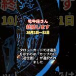 【牡牛座】 2024年10月のおうし座の運勢。星とタロットで読み解く未来 #牡牛座 #おうし座