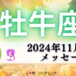 【おうし座11月前半】着実に人生を前進させる🦄✨理想の状態へ🌈遊び心を忘れずに💃🌟