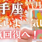 【射手座】おめでとうございます🎉いよいよ一気に運気回復してきそうですよ〜🥳11月運勢🔮✨