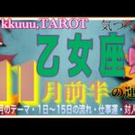 自分が求めていること🙏乙女座♍さん【11月前半の運勢✨今月のテーマ・1日〜15日の流れ・仕事運・対人運】#2024 #星座別 #タロット占い