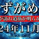 みずがめ座♒︎2024年11月後半 答えが見えてくる🔥夜明けが訪れ道筋が明らかになる💫　Aquarius tarot  reading