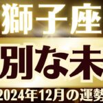 【獅子座】2024年12月「特別な未来が待ってます」獅子座の運勢をタロット3枚と占星術で桜璃舞が鑑定