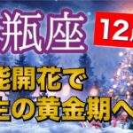 水瓶座12月運勢【全体運】やっぱり凄い水瓶座さん🤭あなたが主役の時代🔮仕事運・人間関係運・恋愛運・金運［タロット/オラクル/風水］