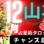 ［占星術タロット１２月山羊座］ホロスコープで出したガチ運気⭐️山羊座さんチャンス到来急いで！★ホロスコープスプレッド☆彡セルフケア占い付き