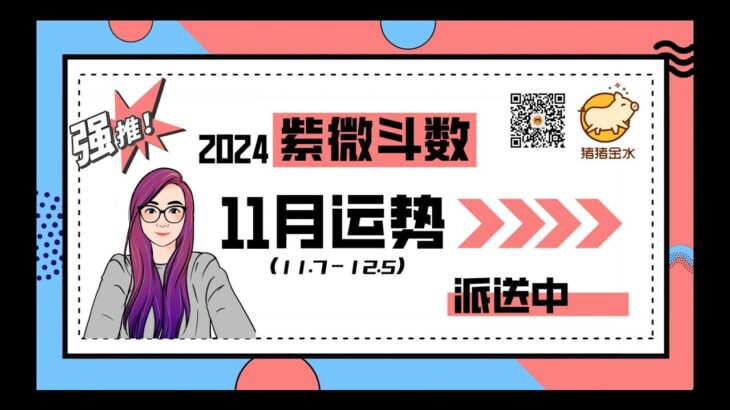 紫微斗数2024年11月运势分析🐮钮羊羊姐姐专栏🐑