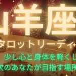 【山羊座】12月タロットからのメッセージ🎄今年もがんばったね🥹💓心と身体を軽くして、次の場所へ行く準備のとき✨