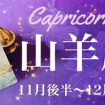 やぎ座♑️2024年11月後半〜12月前半🌝すごいことが始まる…！！ここからが本当のスタート、幸運と偶然の贈り物、見届けて欲しいチャンスの到来