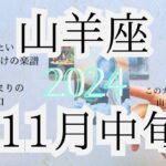 【山羊座♑︎】11月中旬のメッセージ