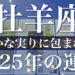 【おひつじ座】2025年（年間保存版）♈️受け取る！！実り多き1年、扉の先に行くゴーサイン、スムーズに