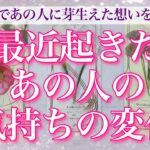 【恋愛💖】最近なの人に起きたあなた様への気持ちの変化🌱タロットカードでズバリ鑑定🔮🦋