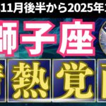 ♌️獅子座♌️2024年11月後半から2025年1月までの運勢　タロットと占星術で占う獅子座の運勢 #満月 #新月　#年末年始