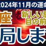 【魚座】2024年11月のうお座総合運🌌運命が好転する瞬間！全ての運気が動き出す💖