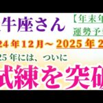 【牡牛座】 2024年12月から2025年2月のおうし座の総合運。星とタロットで読み解く未来 #牡牛座 #おうし座