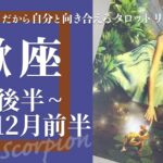 【さそり座】今に役立つ過去を持っている★2024年11月後半から12月前半★タロットリーディング【音声なし】【蠍座】