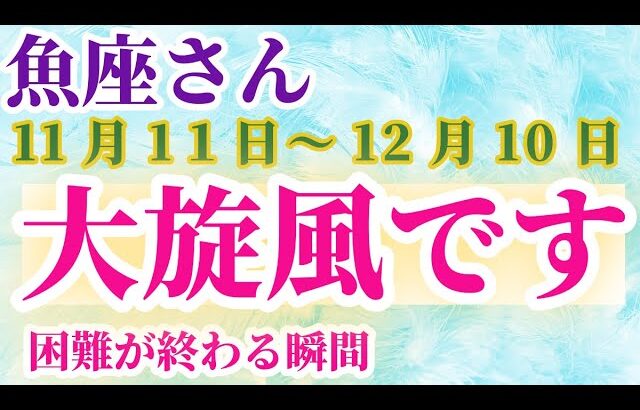 【魚座】 2024年11月11日から12月10日までのうお座の運勢。星とタロットで読み解く未来 #魚座 #うお座