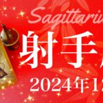 【いて座】2024年12月♐️ 祝福！！役割が変わり新しい希望が見えて来る！全てが噛み合う、探していた答えが見つかるとき