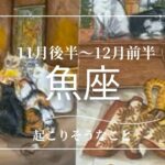 【11月後半〜12月前半　魚座　起こりそうなこと】タロットカードリーディング