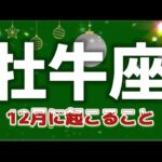 牡牛座♉️ハッピーエンド🌈の12月✨