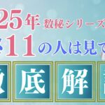 【 数秘11🔮徹底解説】巳年🐍に賢く自分らしく活躍できる方法🌟2025年数秘シリーズ