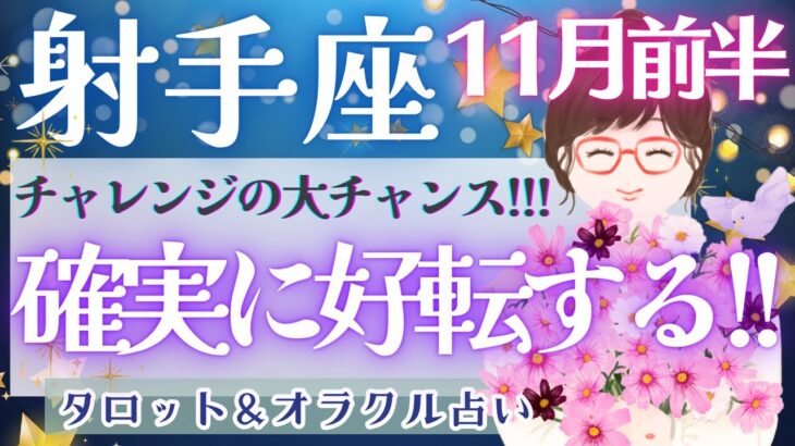 【射手座】もう始まってる?? “冒険”をしなのは勿体ない!!! 好奇心を隠さないで…❤️‍🔥✨【仕事運/対人運/家庭運/恋愛運/全体運】11月運勢  タロット占い