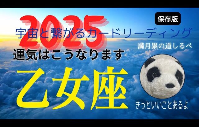 乙女座♍️【保存版】2025年の運気⭐️状況が大きく好転する‼️コレを見ておけば大丈夫👌🏻