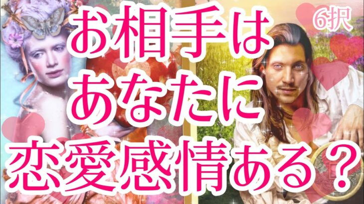 6択✨辛口あります⚠️お相手様はあなた様に恋愛感情ある？💖今は恋愛感情はありませんという選択肢あります🙇‍♀️タロット占い🔮