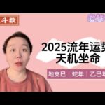 2025流年运势｜天机坐命｜蛇年运势｜紫微斗数