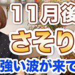 さそり座 11月後半の運勢♏️ / 凄い強い波が来てる🌈 最強カードが並んだ❗️パワフルに湧き上がる情熱は本物🔥【トートタロット & 西洋占星術】