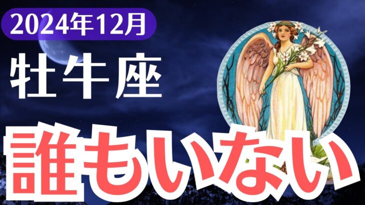 【牡牛座】2024年12月おうし座、孤独が運命を揺さぶる…試練の先に見つける奇跡の光