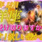 【牡羊座♈️2024年12月】🌟未来を変えたいですか⁉️いよいよ始動です‼️2025年に向けて受け取るなら、今💫✨今をしっかり見つめて、感じて🍃受け取り🫴変わる🎡