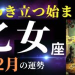 【乙女座12月】さい先がめちゃくちゃ良いのでこの動画はぜひ見てほしい！朗報も届きそう✨（タロット&オラクルカードリーディング）