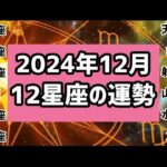 【2024年12月】12星座の運勢