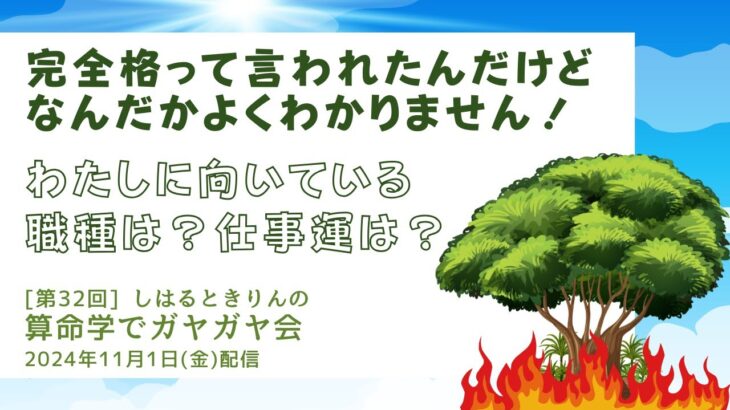 ガヤ会【第32回】完全格って言われたけどわたしに向いてる仕事ってなに？