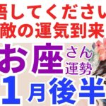 【うお座さん💗11月後半】え⁉️こんな嬉しい展開ある❓覚悟してください✨最強運気がやって来ます✨タロット恋愛運•幸せ引き寄せメッセージ