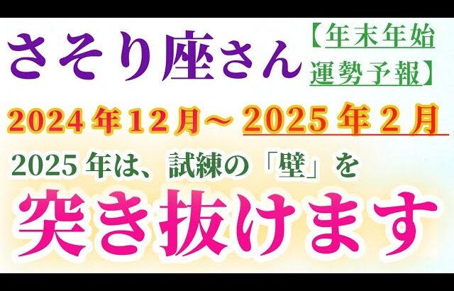 【蠍座】 2024年12月から2025年2月のさそり座の総合運。星とタロットで読み解く未来 #蠍座 #さそり座