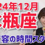 【2024年12月水瓶座さんの運勢】熱い交流と共に大変容のスタート！【ホロスコープ・西洋占星術】